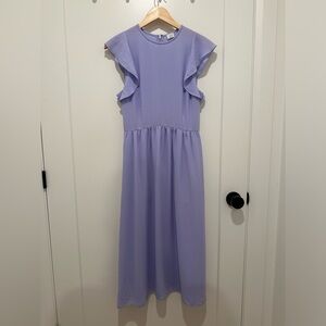 Wilfred butterfly sleeve midi dress